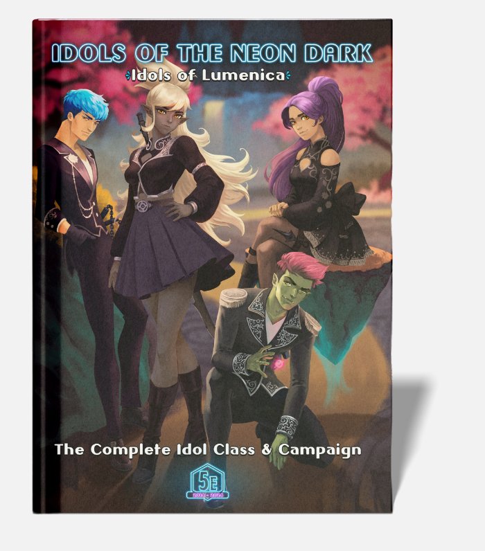 Idols of the Neon Dark Volume 1 cover
